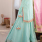 Jinu's Heavy Sequins & multi Zari Thread Embroidered work Set.