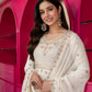 Riddhi's Decorated Zari With Embroidery Work Suit Set.