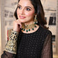 Vidhi's Brand  Heavy Faux Blooming Embroidery with  Zari Suit Set.