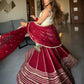 Siyara's New Blooming With Zari Embroidered Lass Work Suit Set.