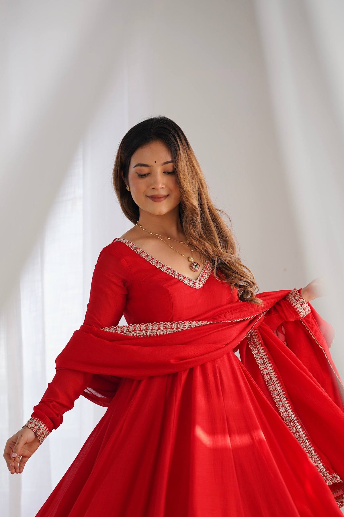 Janvi's New Anarkali Suit Set