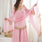 Ruhana's New Doremon Crush With Real Mirror work Suit Set