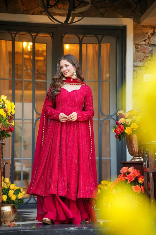Dipu's Premium New Anarkali Suit Set.