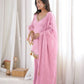 Ruhana's New Doremon Crush With Real Mirror work Suit Set